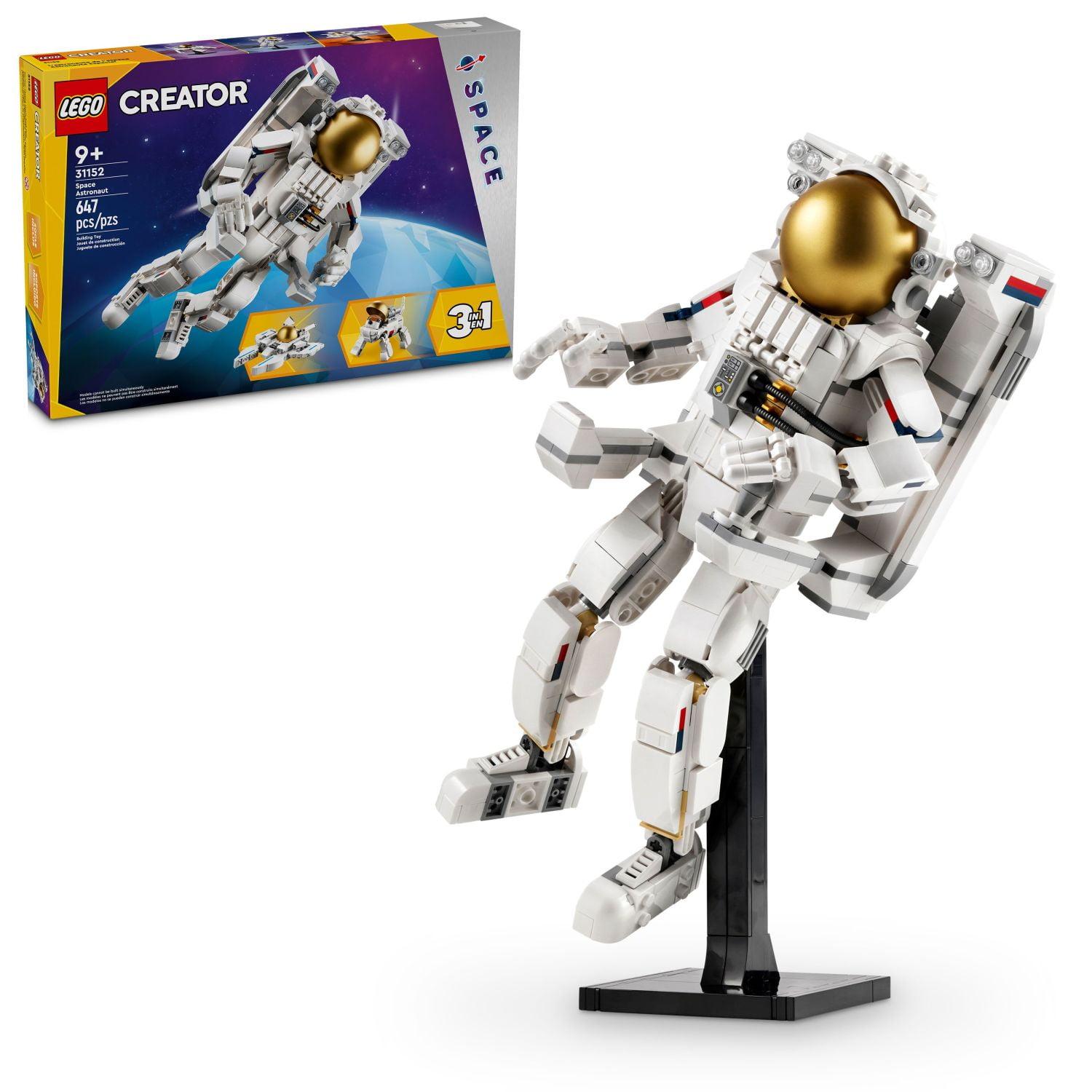 LEGO Creator 3 in 1 Space Astronaut Toy Set, Science Toy 31152