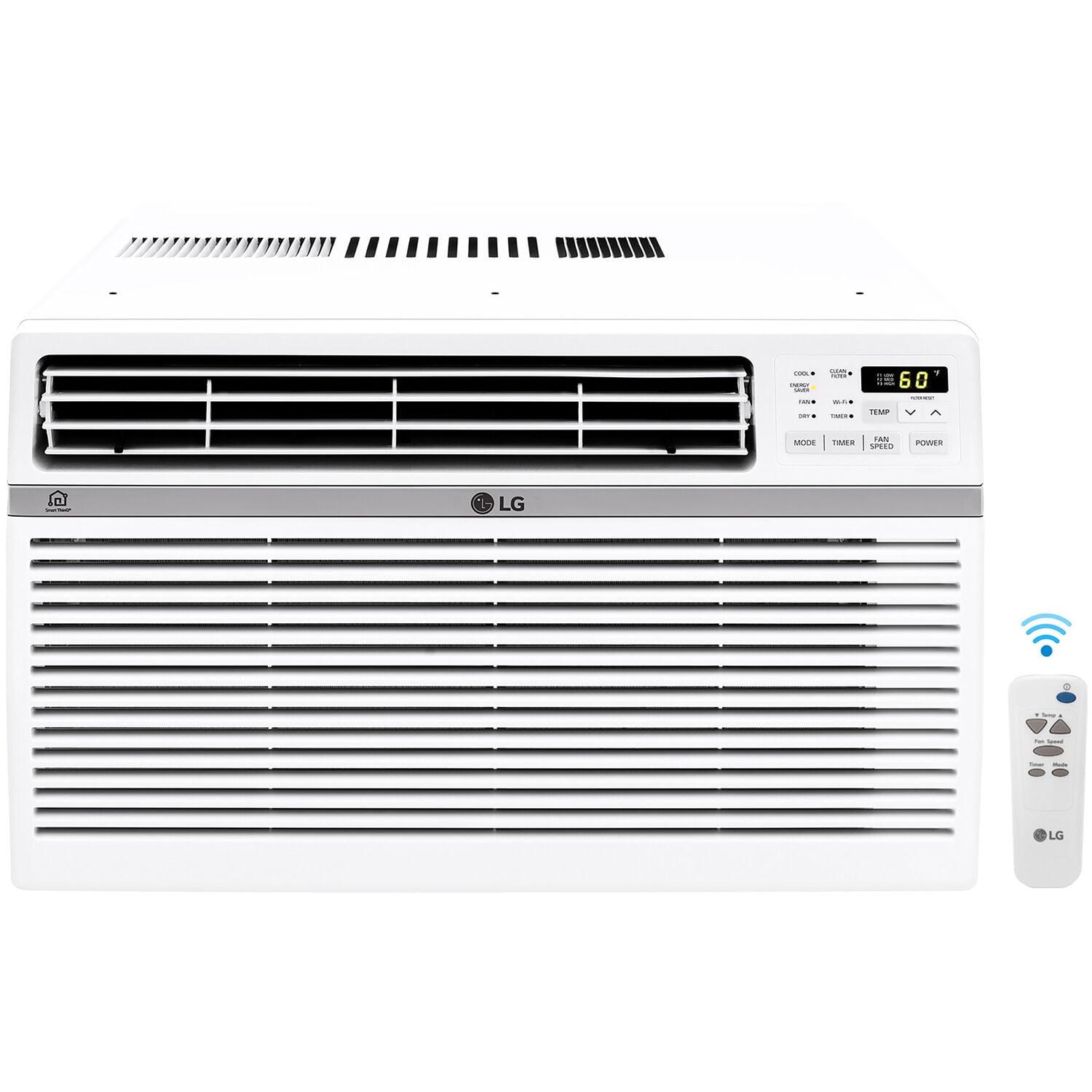 LG 12,000 BTU 115V Window-Mounted Air Conditioner with Wi-Fi Control