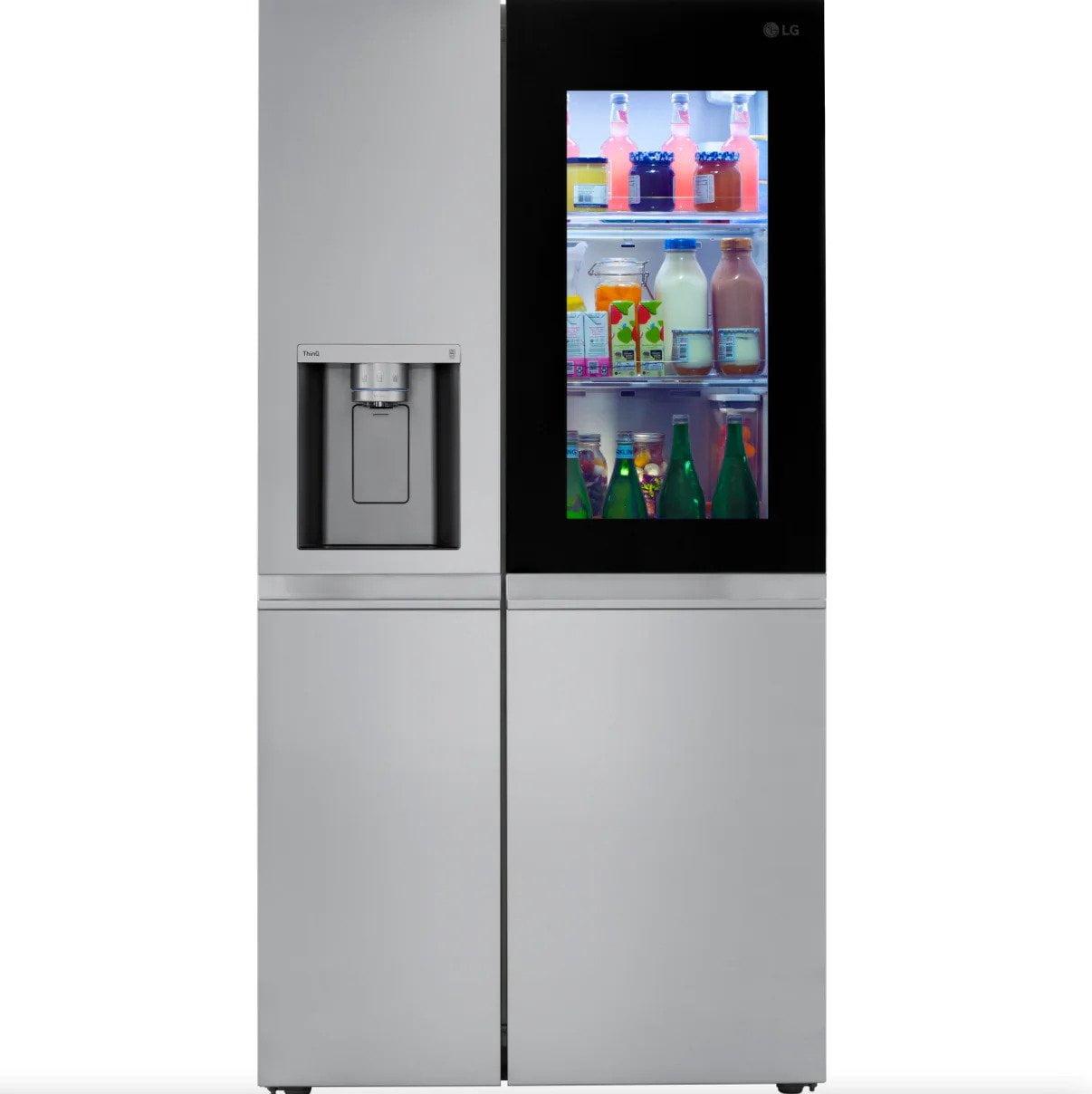 LG 27 cu. ft. Side by Side Smart Refrigerator w/ InstaView and Craft Ice