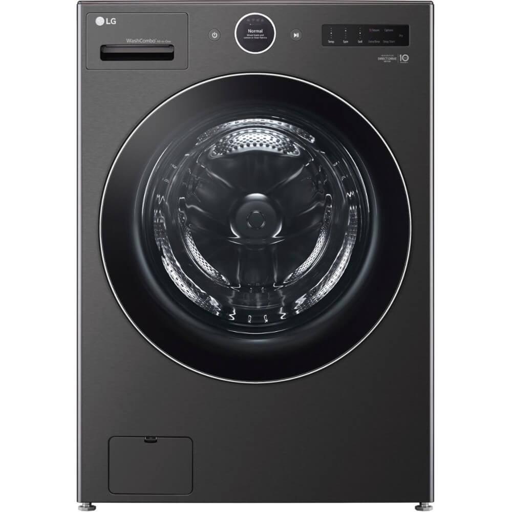LG LG Ventless Washer/Dryer Combo WashCombo, All-in-One Mega Capacity with Inverter HeatPump, Technology and Direct Drive Motor, 5.0 cu. ft. WM6998HBA
