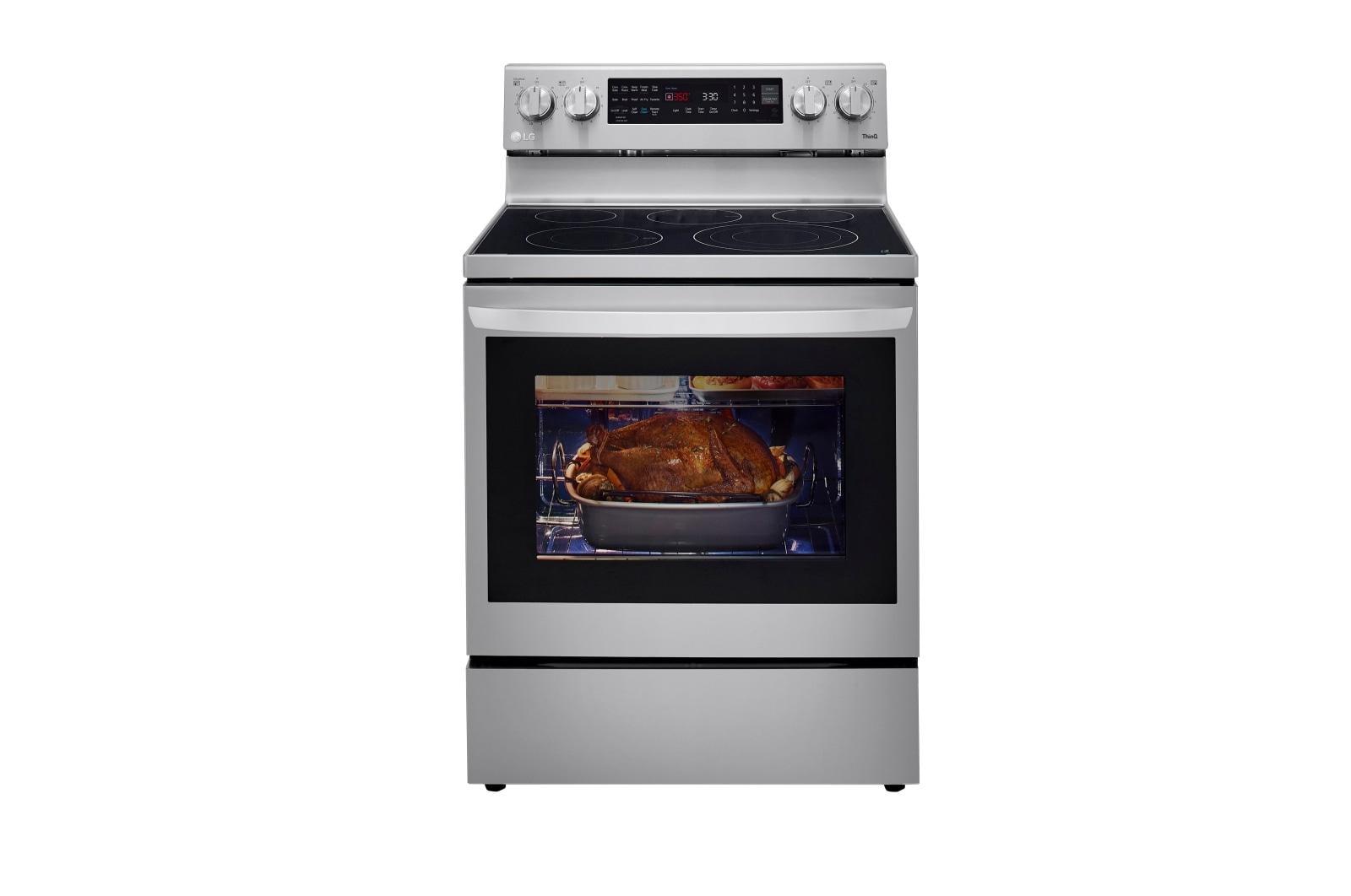 30" 6.3 cu. ft. Smart Freestanding Electric