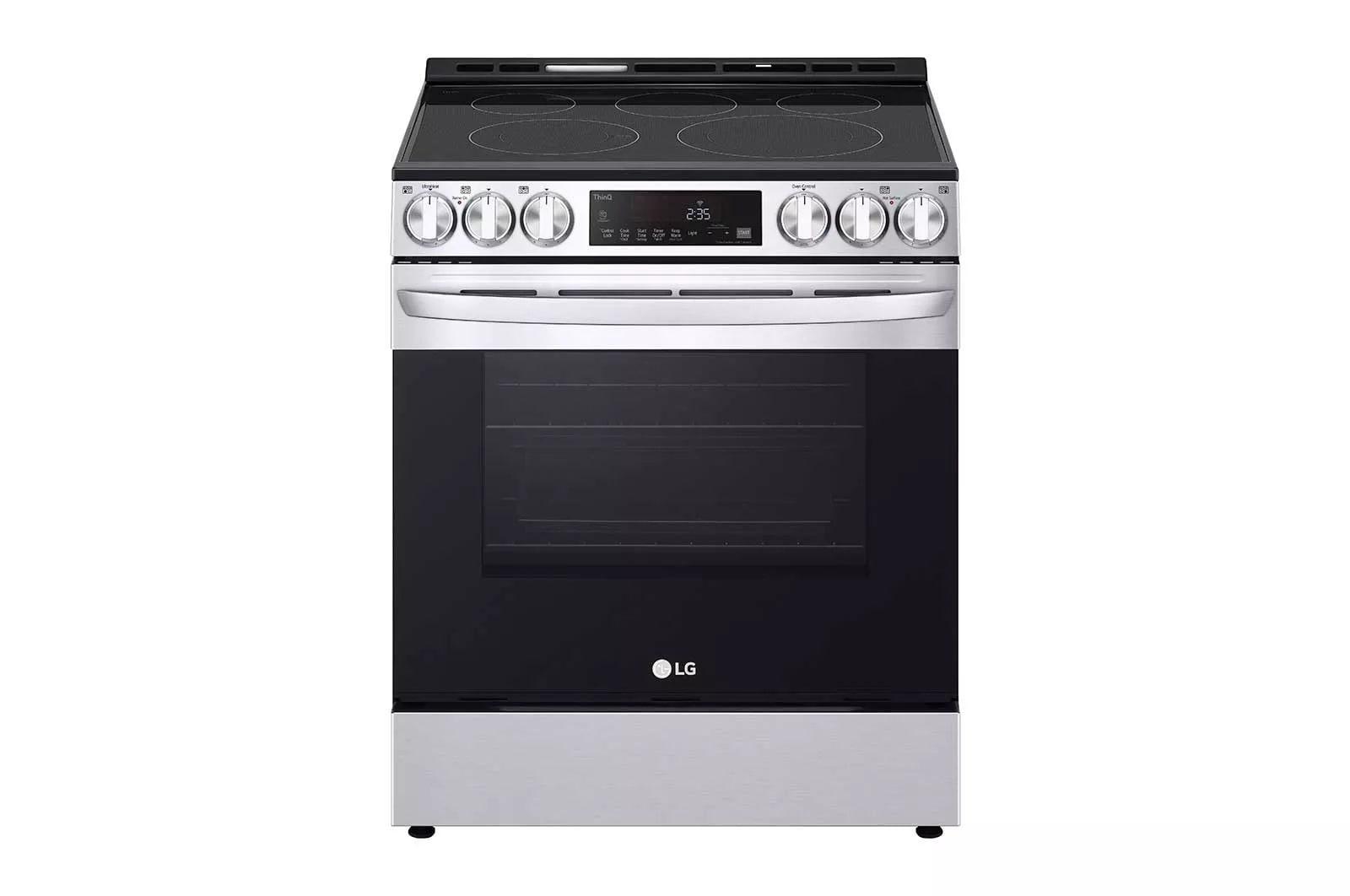 6.3 Cu Ft Stainless Steel Smart Convection Electric Range