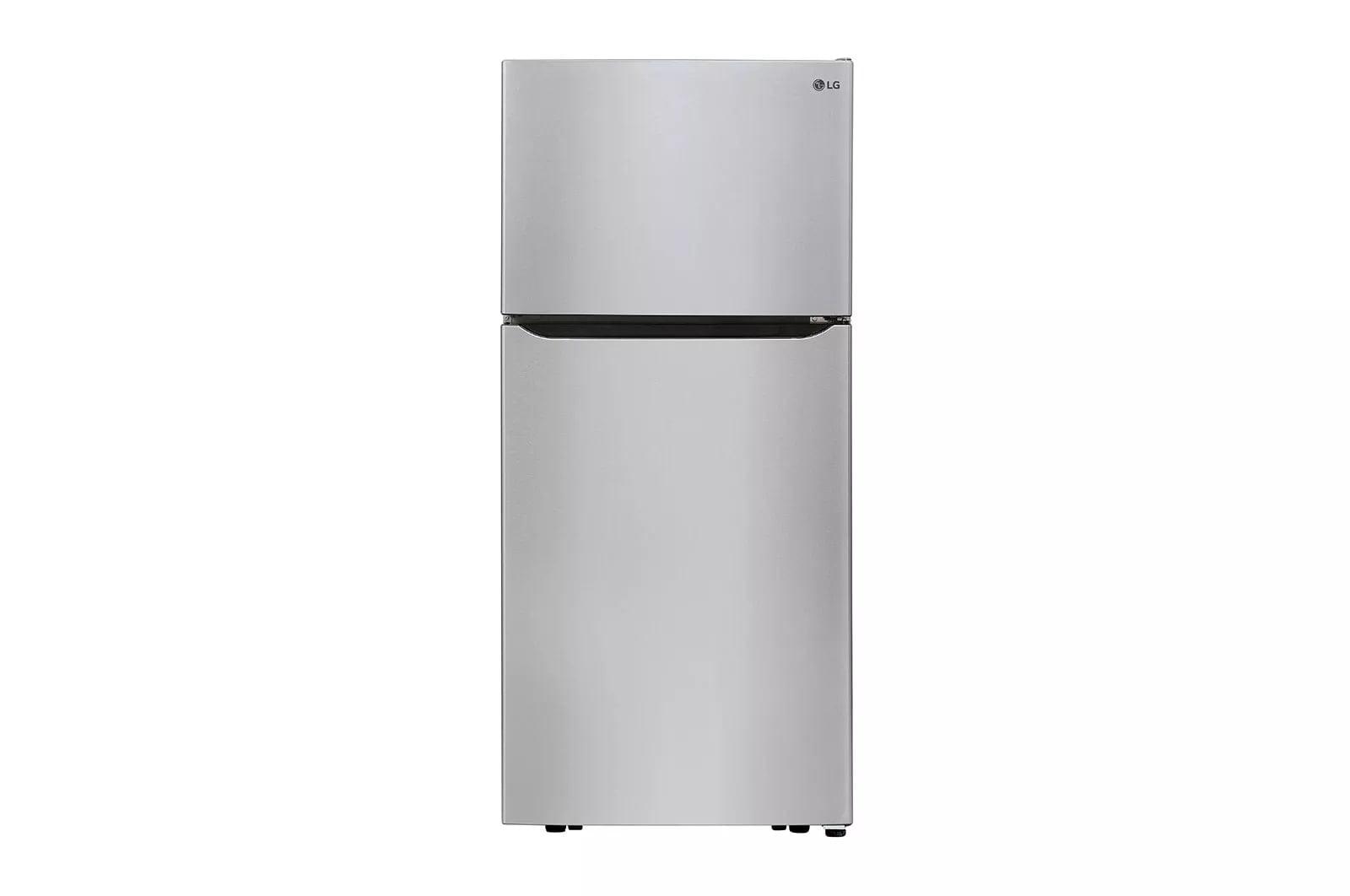 LG 20 cu. ft. Top Freezer Refrigerator w/ Multi-Air Flow and Reversible Door in Stainless Steel, ENERGY STAR, 30"