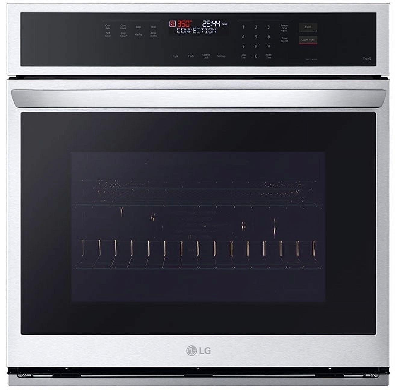 LG 4.7 Cu. Ft. Black Stainless Steel Smart Wall Oven