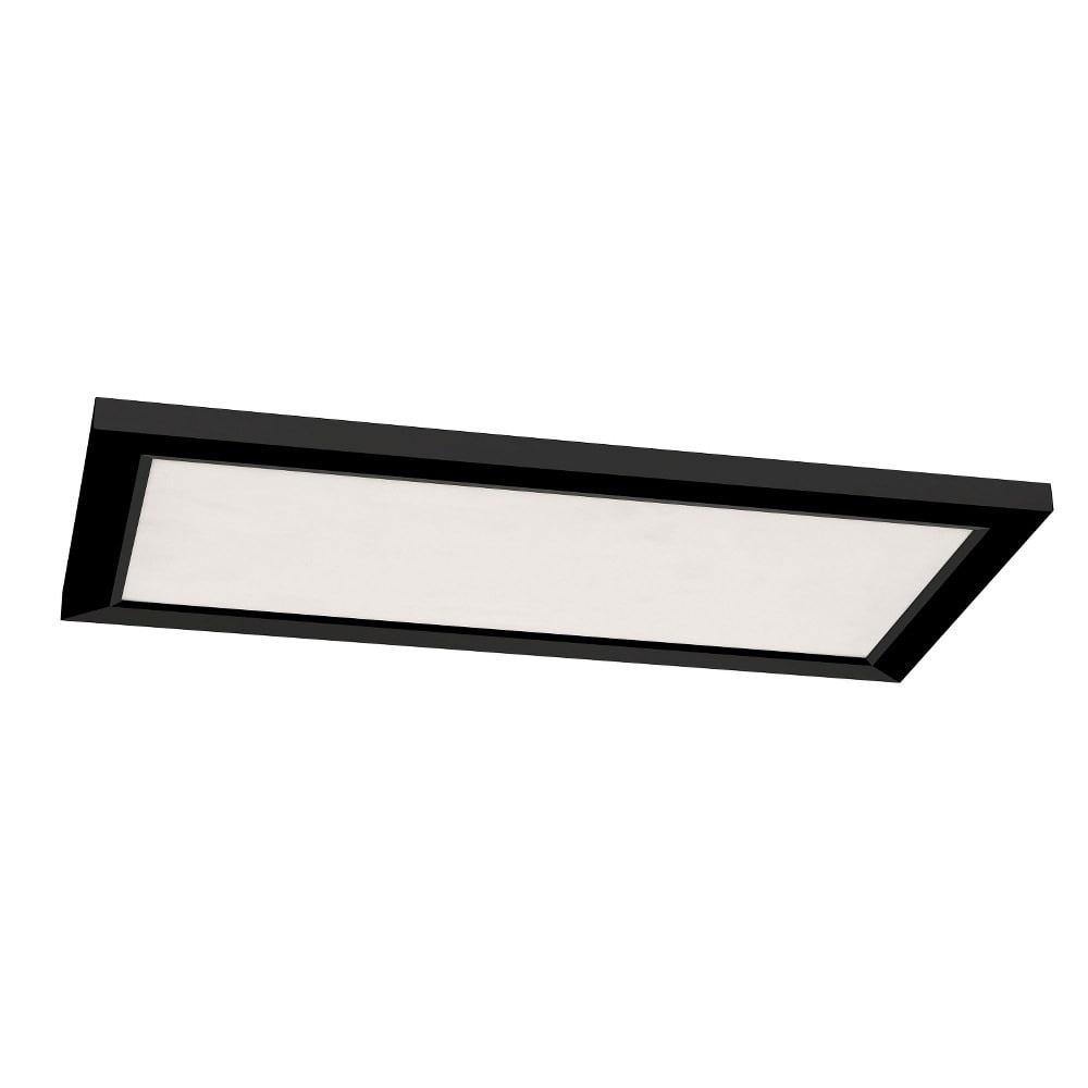 AFX - Lugano - 25W 1 LED Flush Mount In Modern Style-1 Inches Tall and 12 Inches