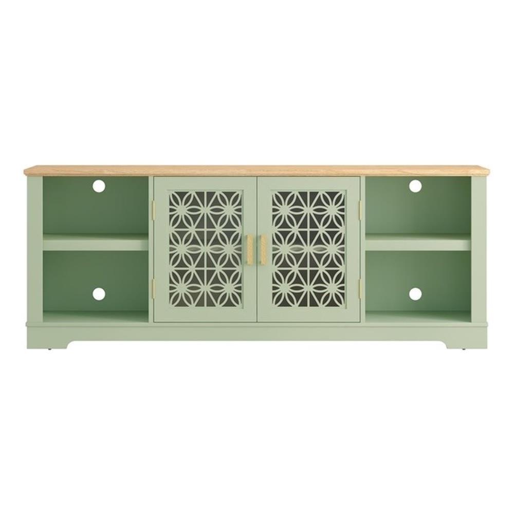 Decorative TV Stand for TVs up to 70" Green - Festivo