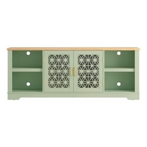 Decorative TV Stand for TVs up to 70" Green - Festivo