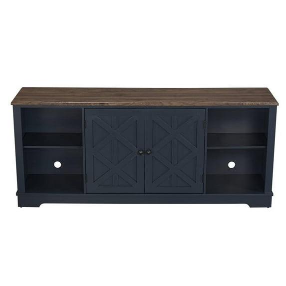 TV Stand for TVs up to 78": Home Essentials, Coastal Style, Open Shelves, Cable Management