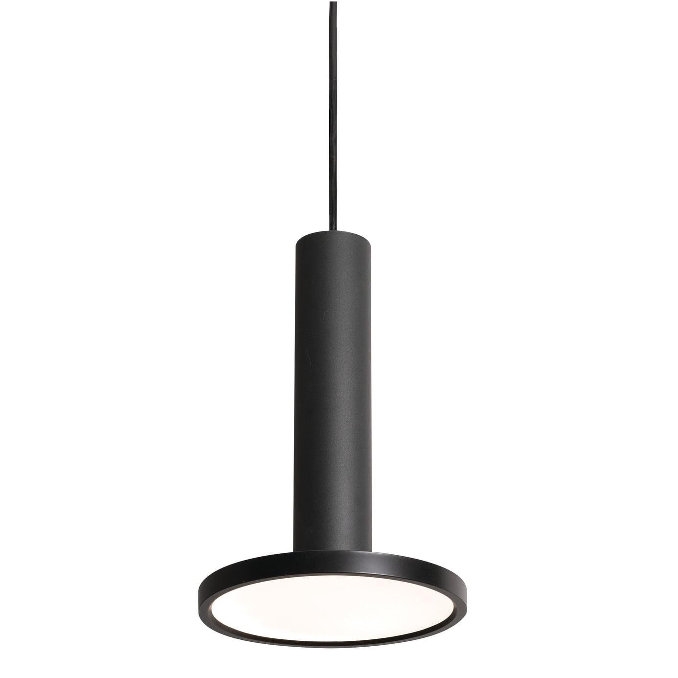 Afx Lnap08l30d1 Luna 8" Wide Led Mini Pendant - Black