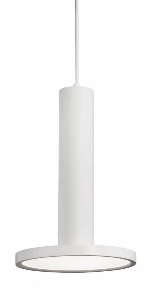 AFX  Luna LED Pendant with White Acrylic 15 White Medium 8 inch 7 to 12 Inches