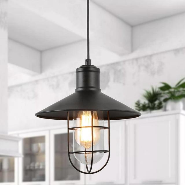 1 - Light Satin Black Single Pendant