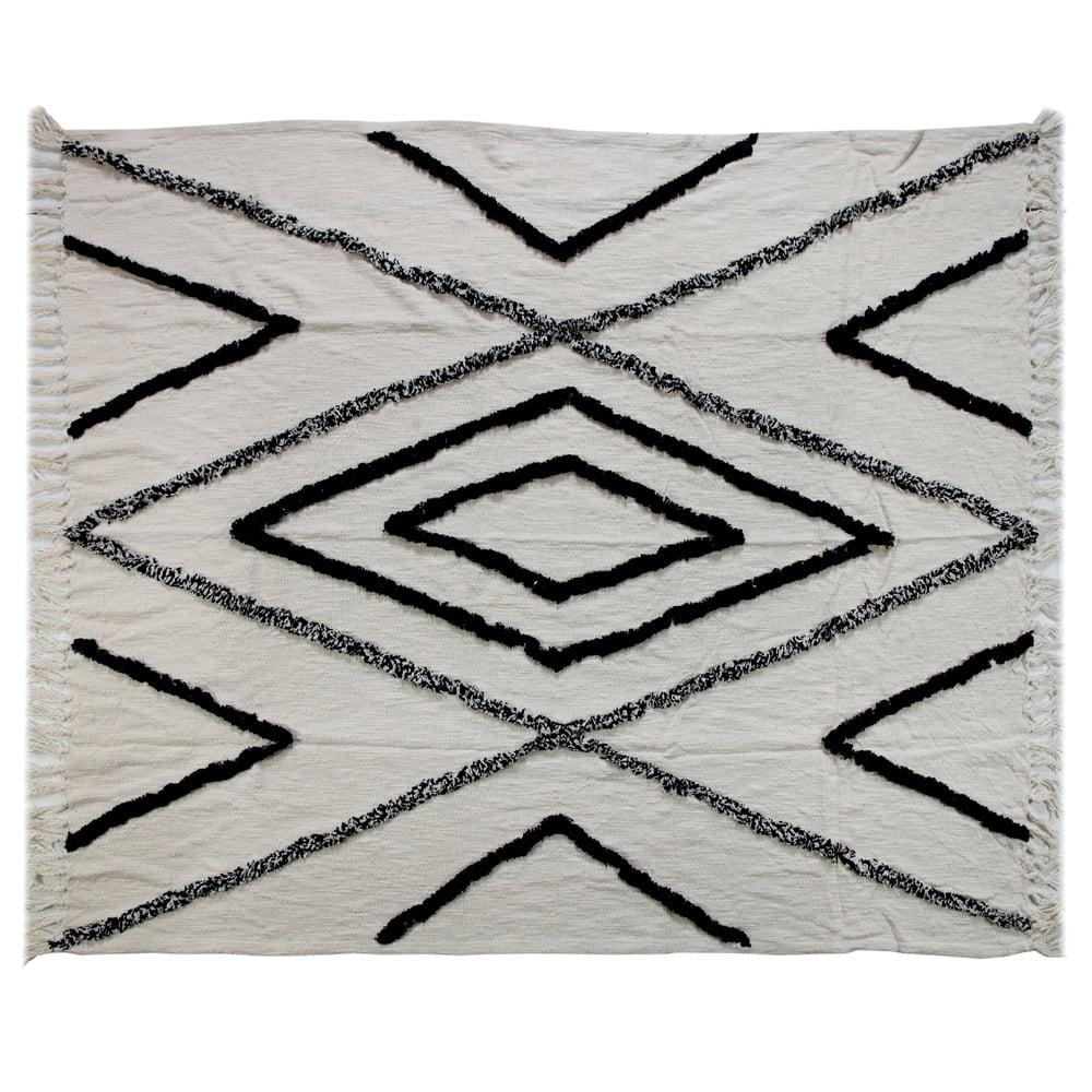 Evette Rios Fringed Cotton Throw & Reviews | Wayfair