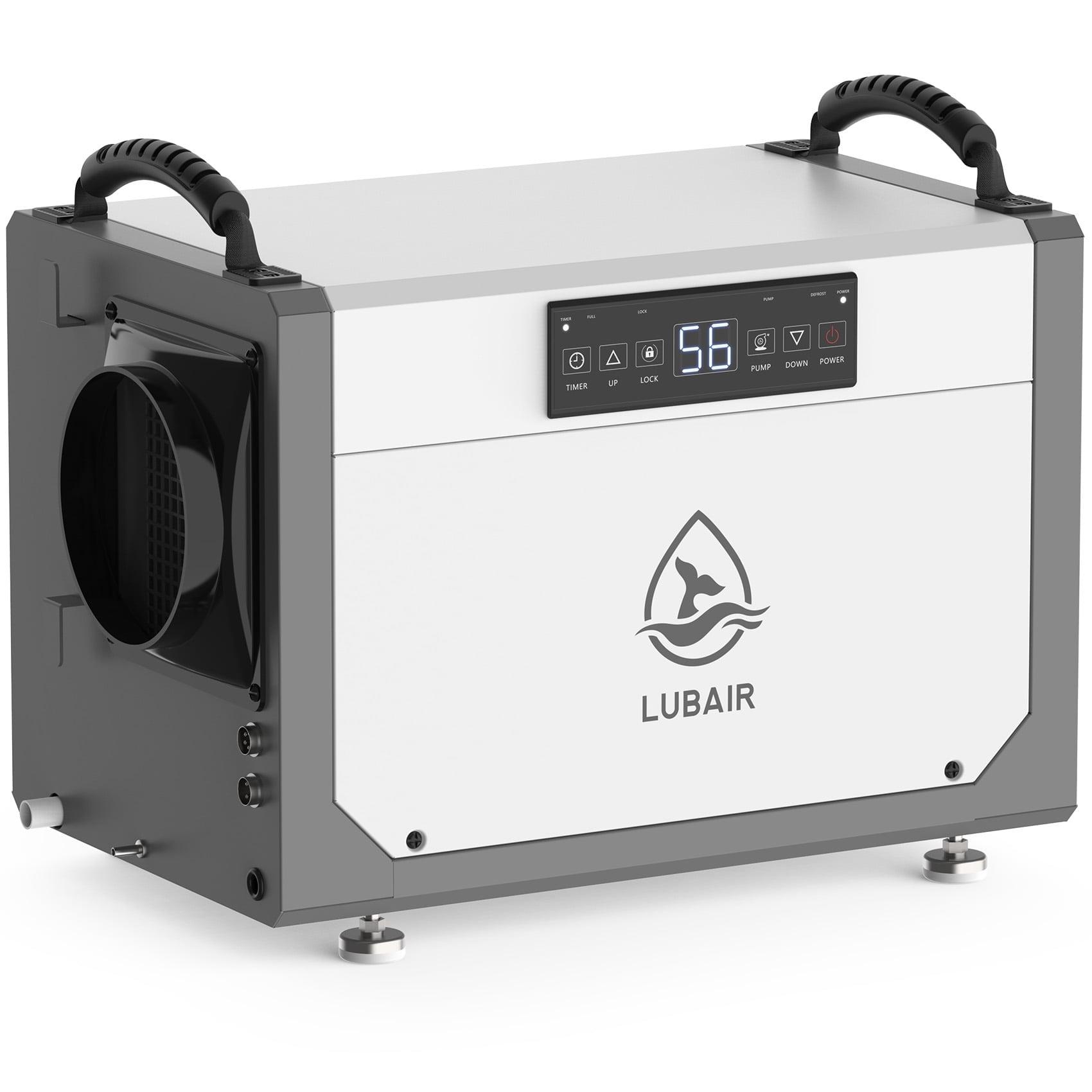 LUBAIR 113 Pints Commercial Dehumidifier with Pump and Hose