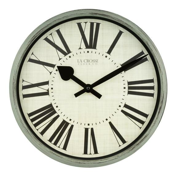 La Crosse Technology 14" Sage Grove Quartz Wall Clock