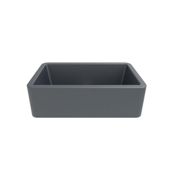 LaToscana LA3319T 33" L x 19" W Apron Quartz Kitchen Sink