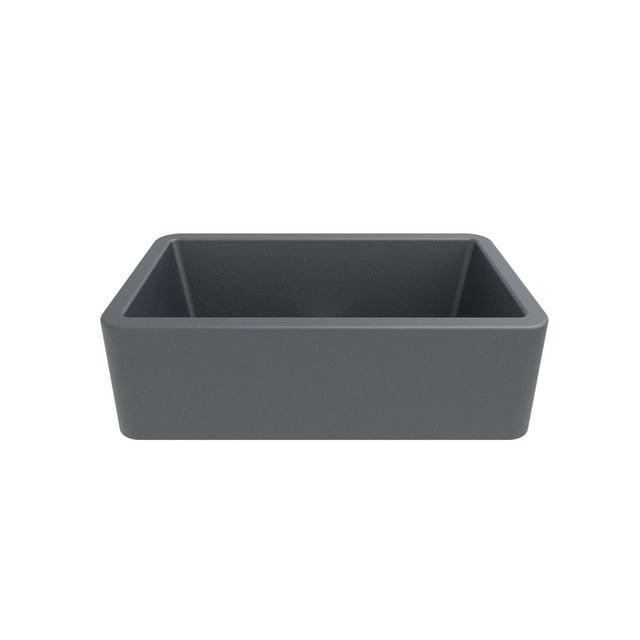 LaToscana LA3319T 33" L x 19" W Apron Quartz Kitchen Sink