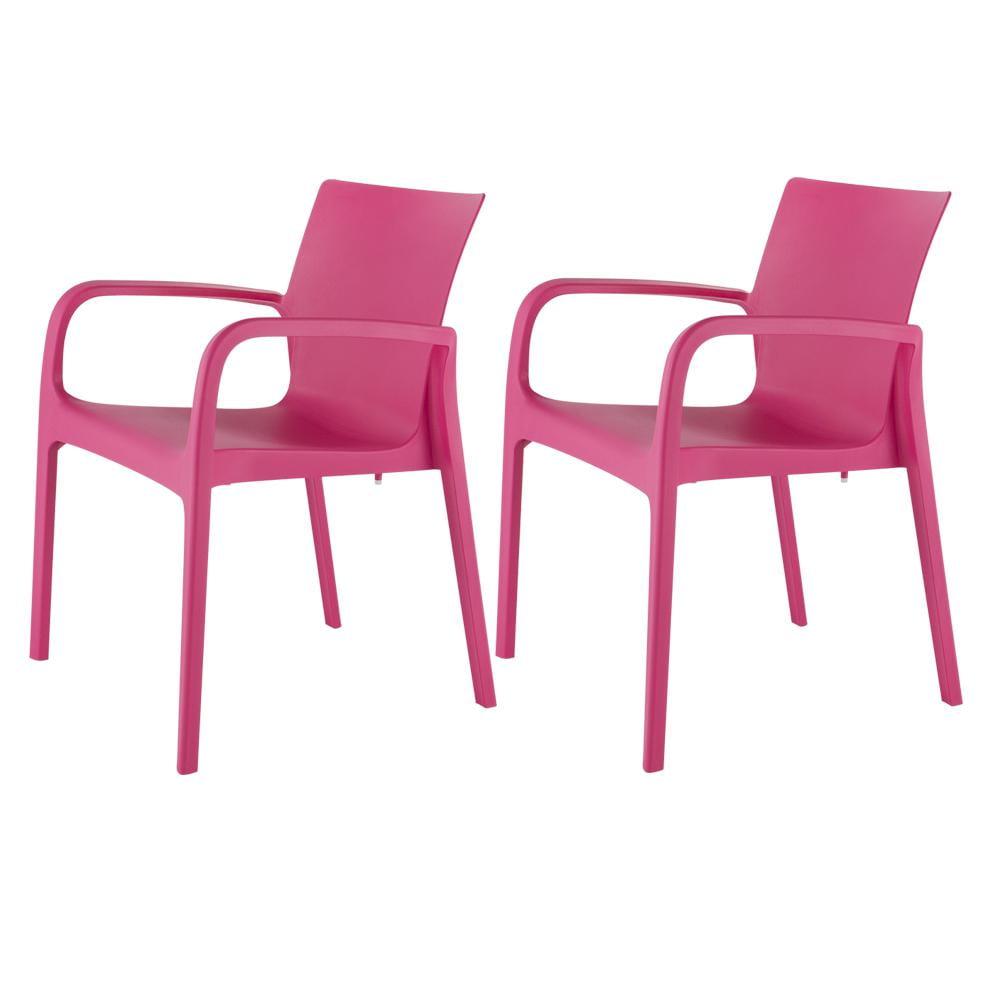 Alissa Resin Stacking Patio Dining Armchair