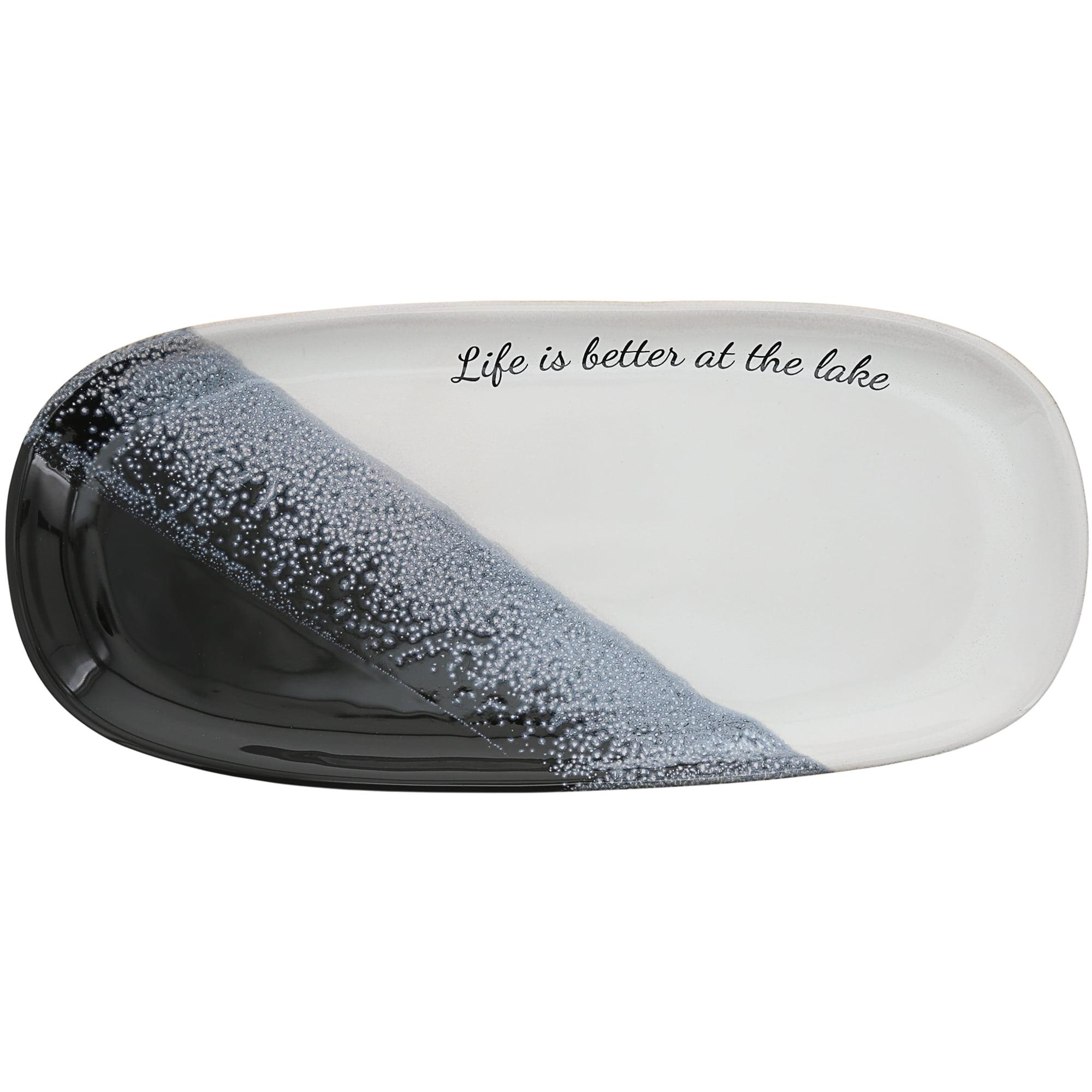 Pavilion Gift Company - Lake - 12.5" Serving Tray