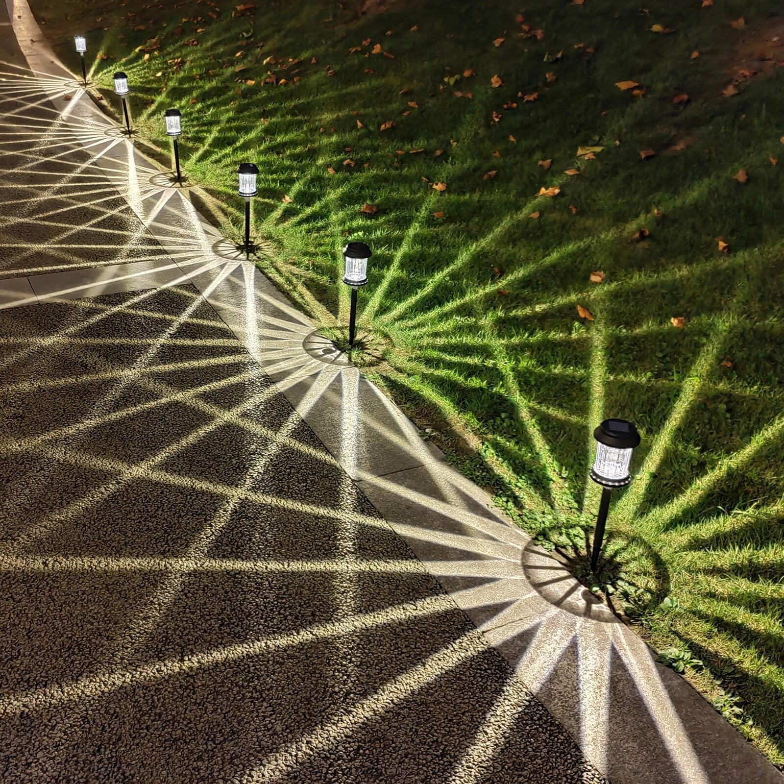 Low Voltage Solar Powered Integrated LED Pathway Light Pack