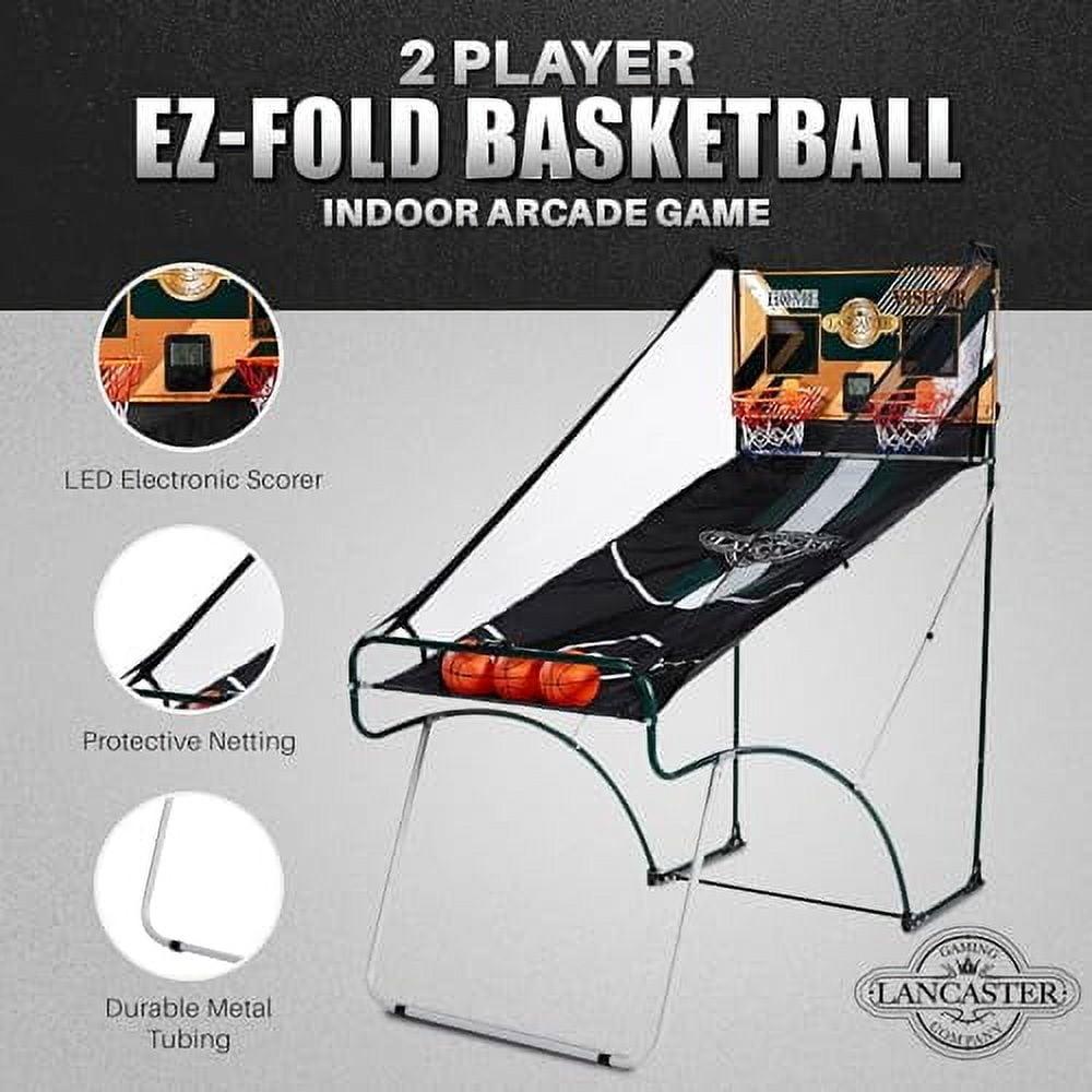 Lancaster Gaming Lancaster Gaming 2 Player Battery Powered Basketball Arcade Game