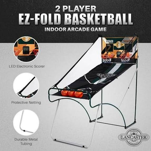 Lancaster Gaming Lancaster Gaming 2 Player Battery Powered Basketball Arcade Game