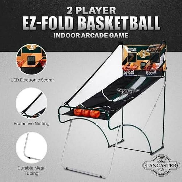 Lancaster Gaming Lancaster Gaming 2 Player Battery Powered Basketball Arcade Game