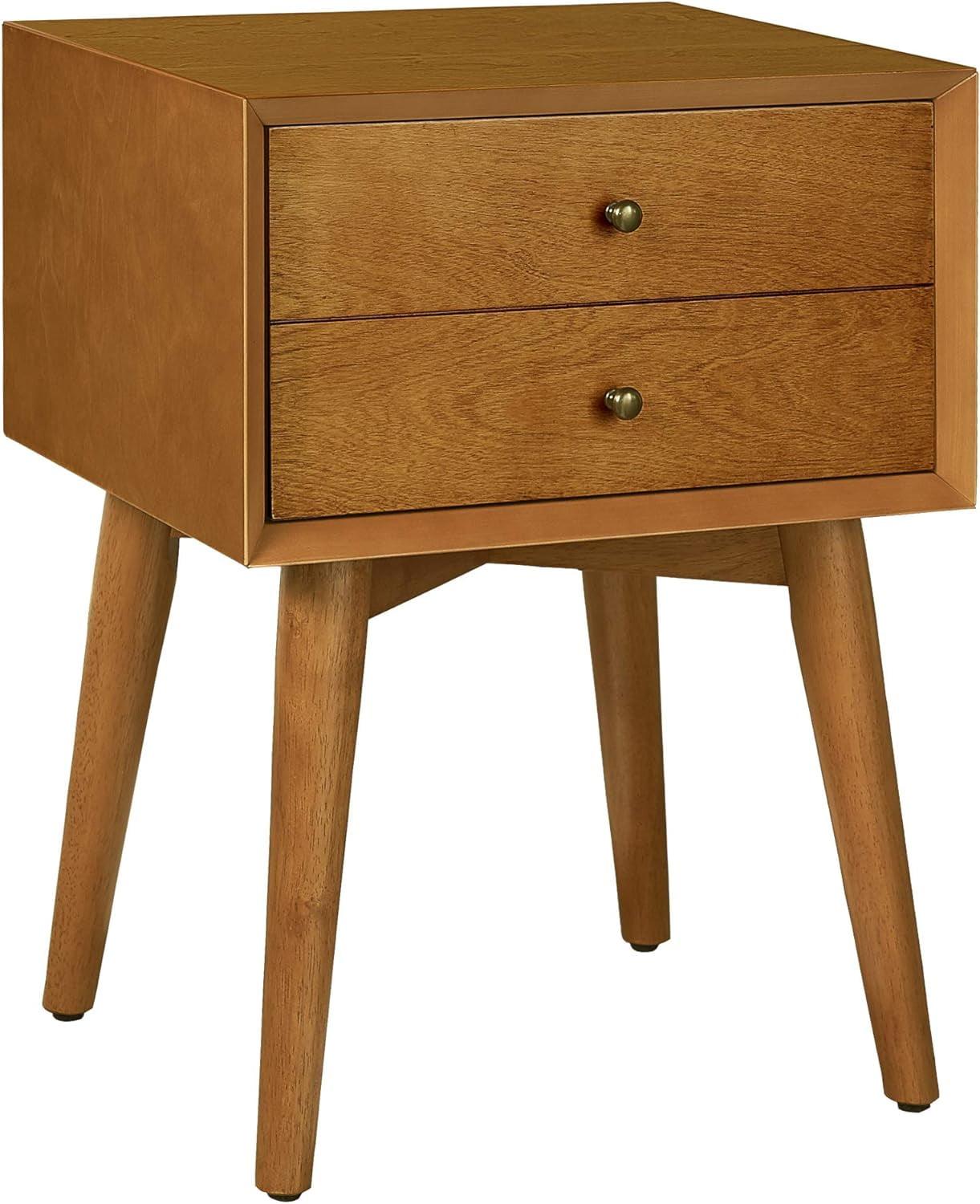 Acorn Mid-Century Modern 1-Drawer Nightstand