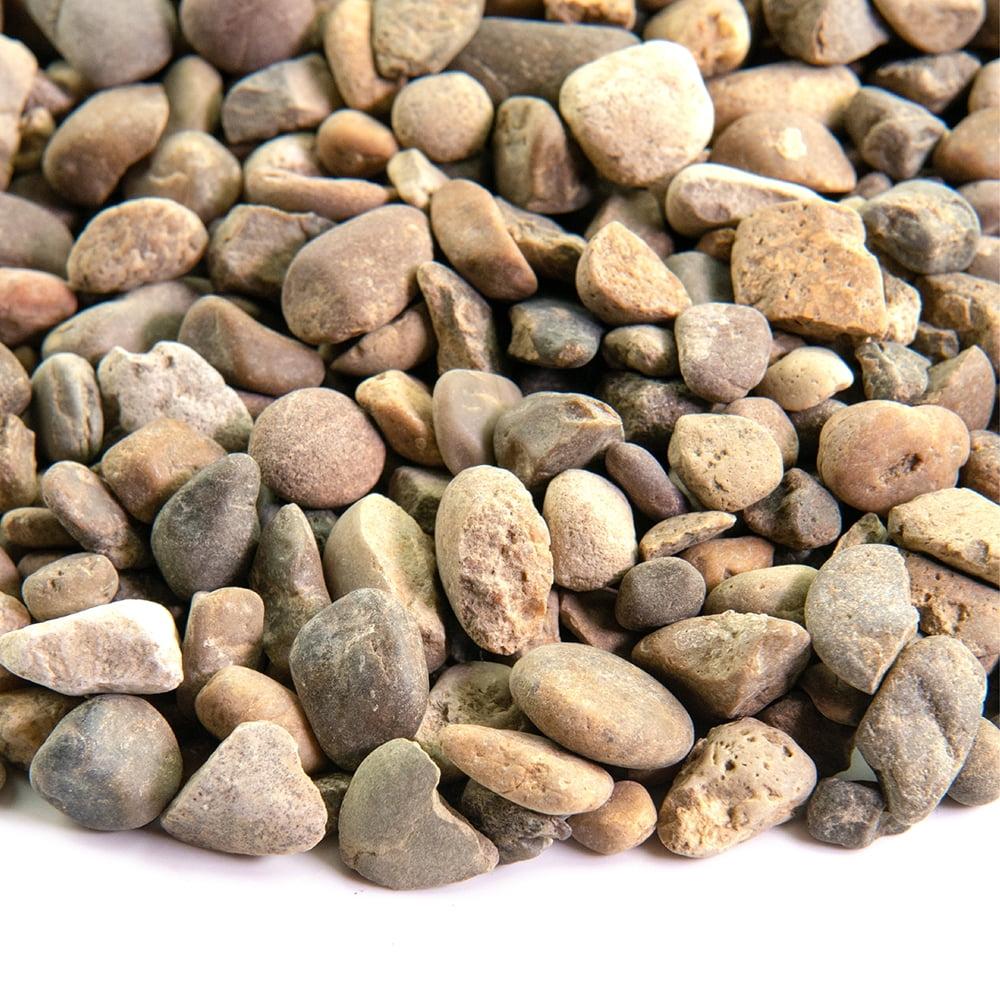 Landscape Rock & Pea Gravel, Decorative Garden Stones for Landscaping 3/8"