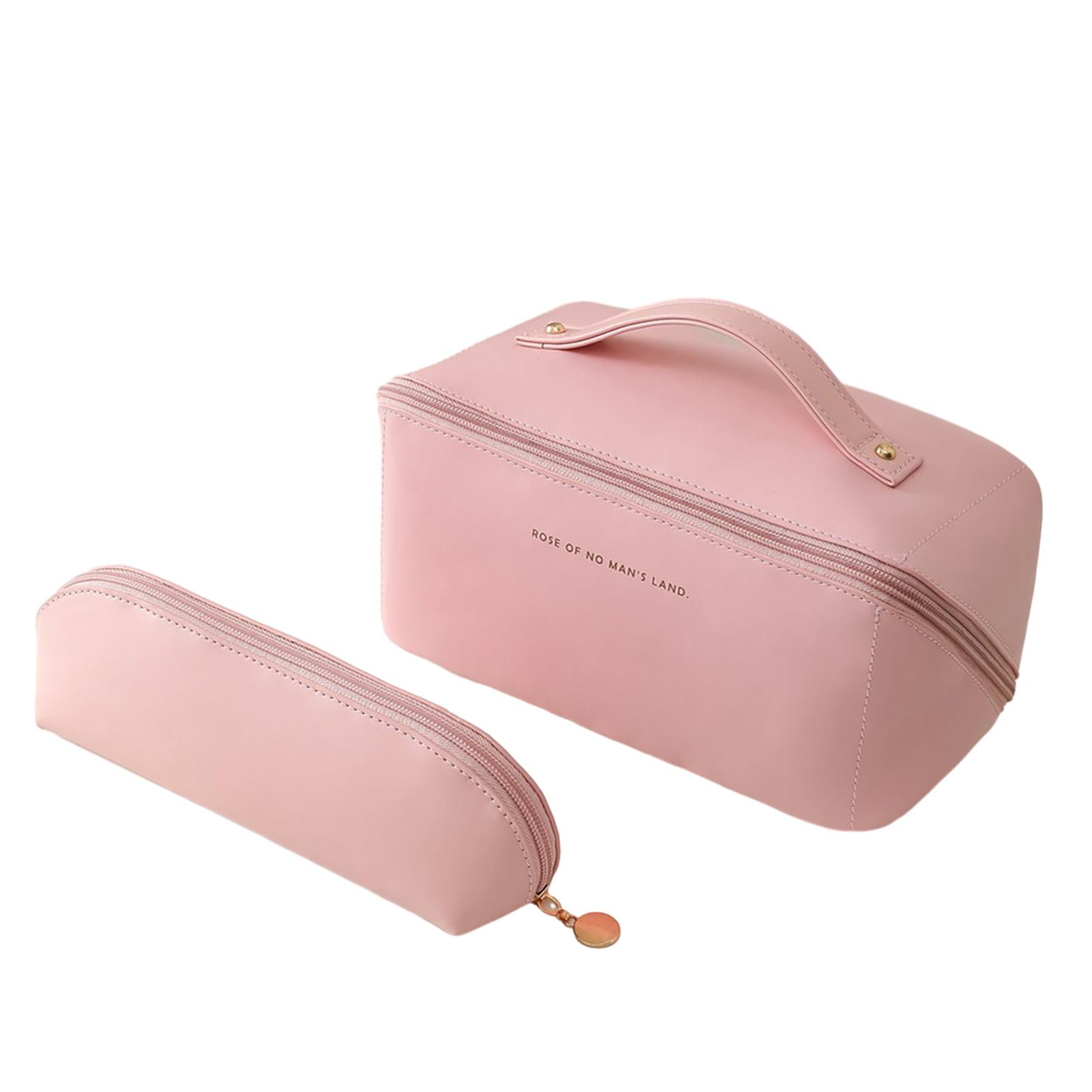 Multitasky - Deluxe Travel Cosmetics Organizer Bag Blush Pink