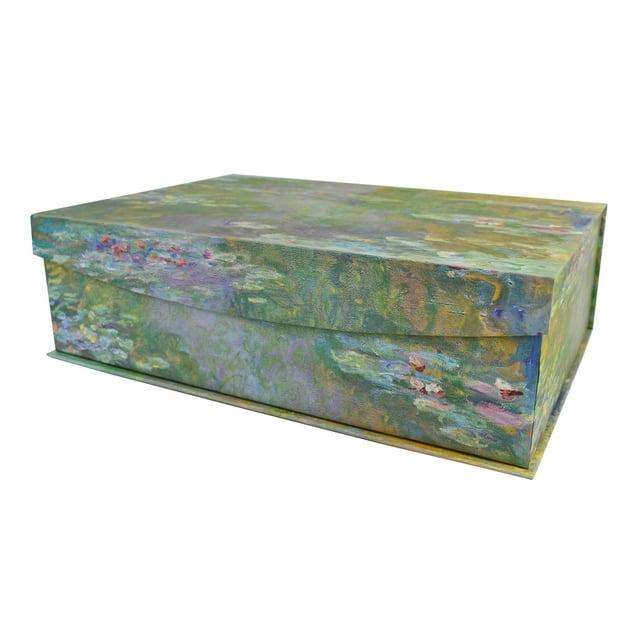 Large Monet Flip Top Decorative Box by Ashland® - Spring Home Decor