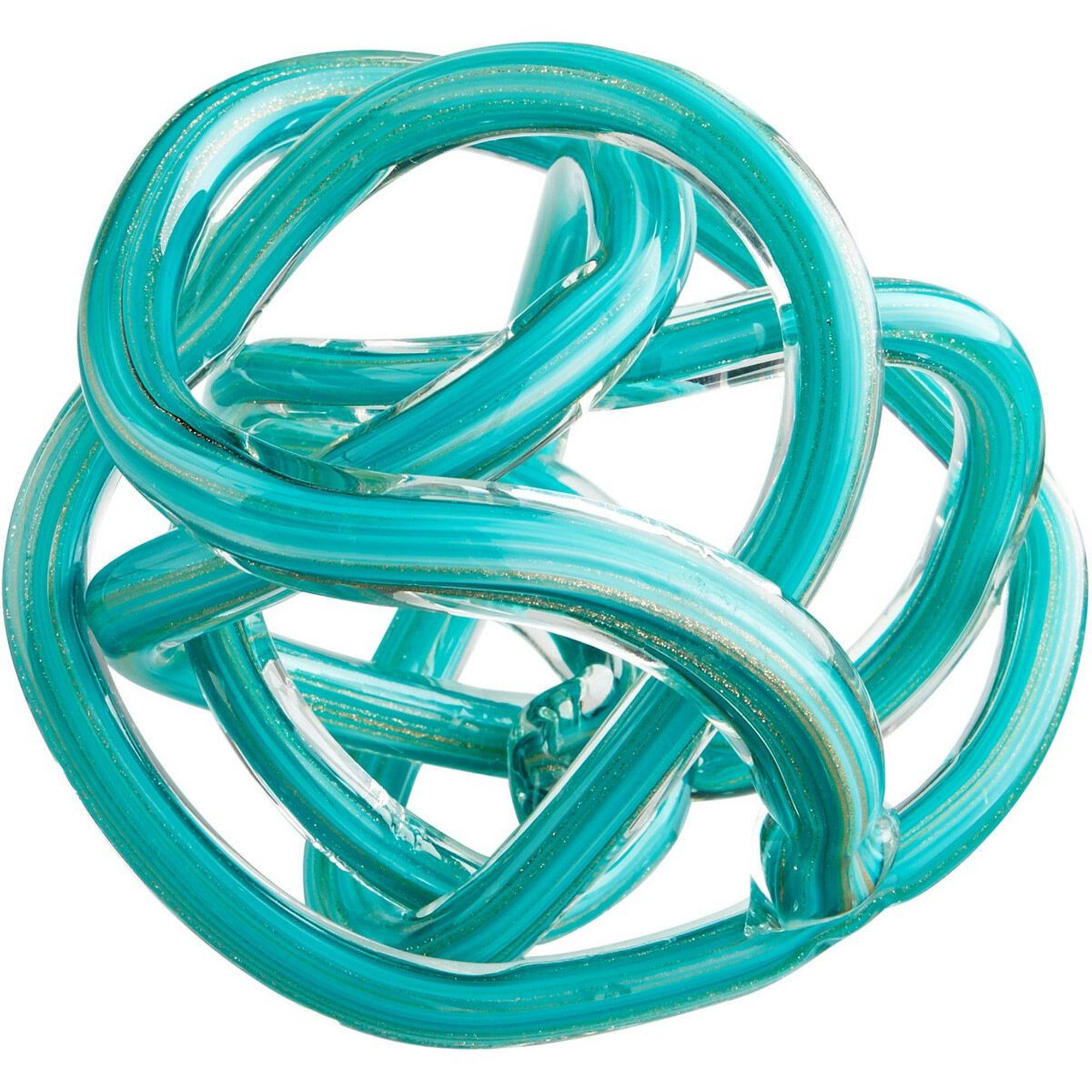 Cyan Design Large Tangle Filler 5.25" Diameter Bowl And Vase Filler - Teal