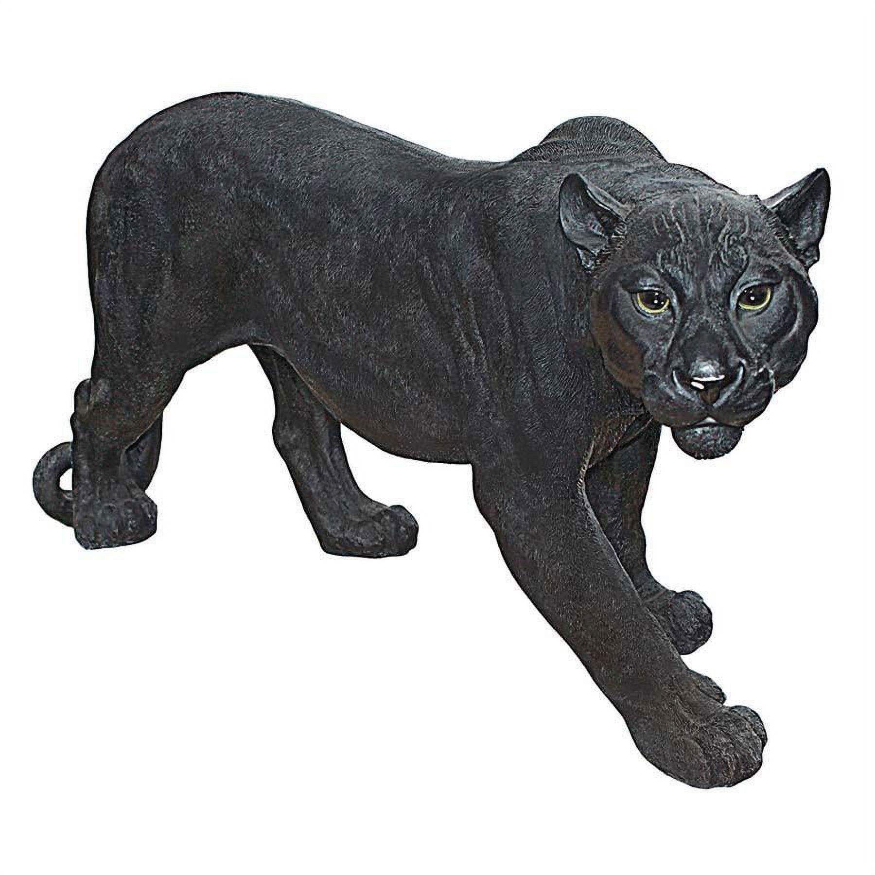 Shadowed Predator Panther Garden Statue