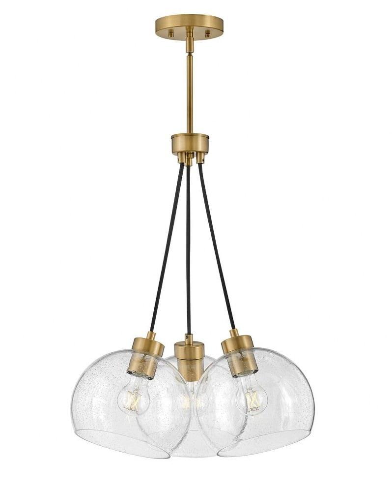 Lark Rumi 1 - Light Pendant in  Lacquered Brass