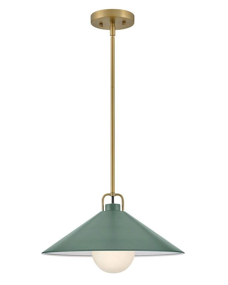 Zoë Single Light Metal Steel Dimmable Pendant