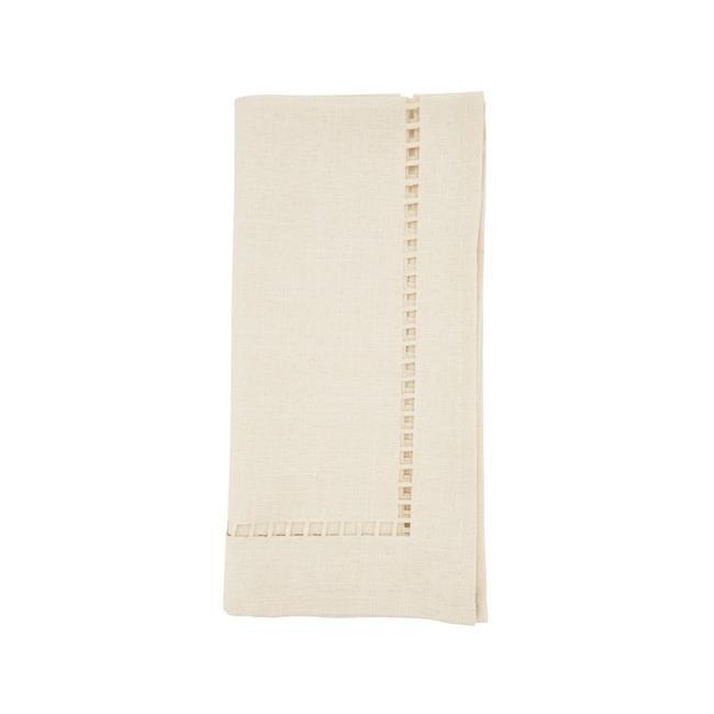 Saro Laser-Cut Hemstitch Napkin (Set of 4)