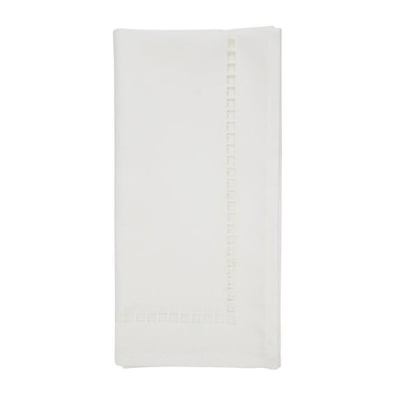 Saro Laser-Cut Hemstitch Napkin (Set of 4)