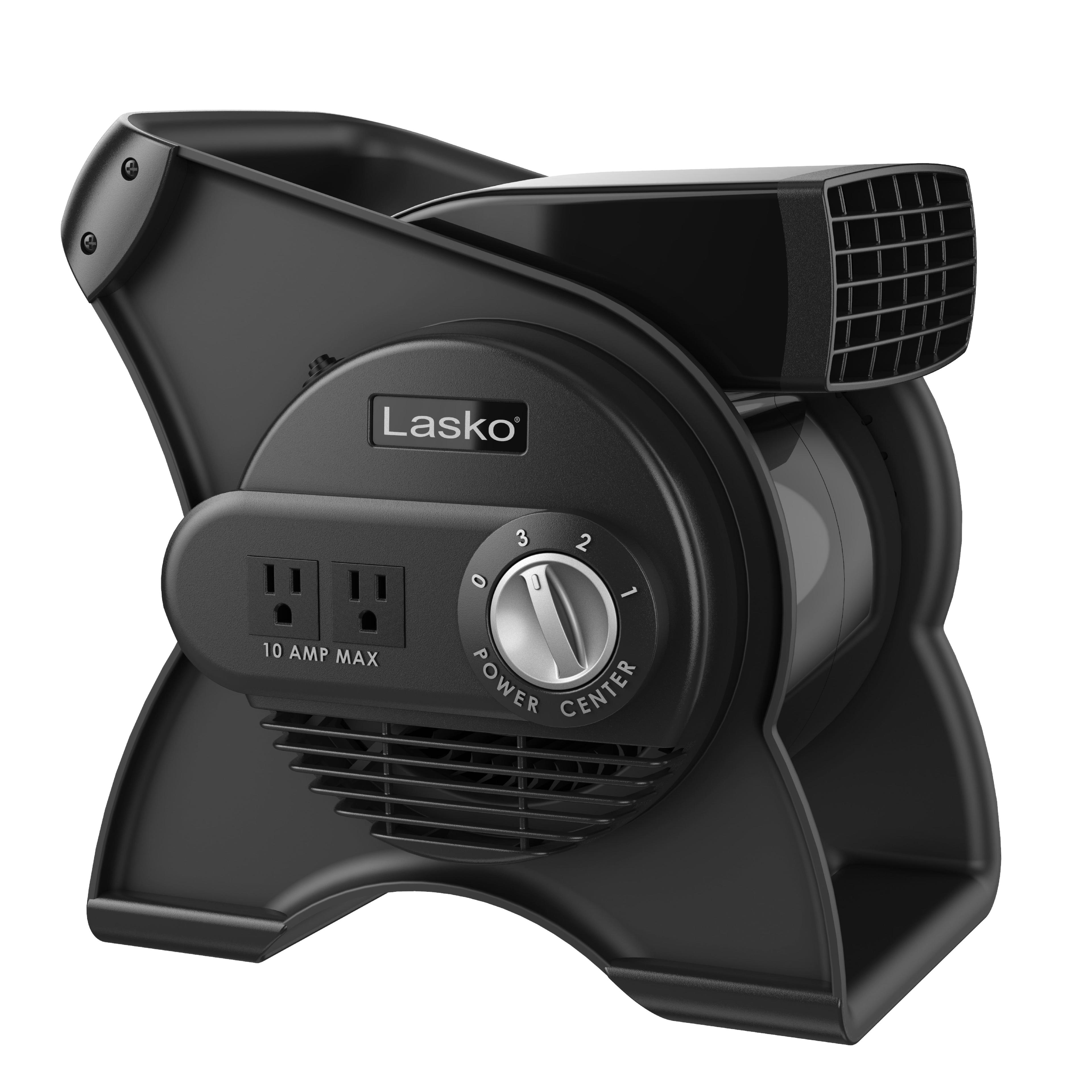 Lasko 12" Black High Velocity Pivoting Utility Fan