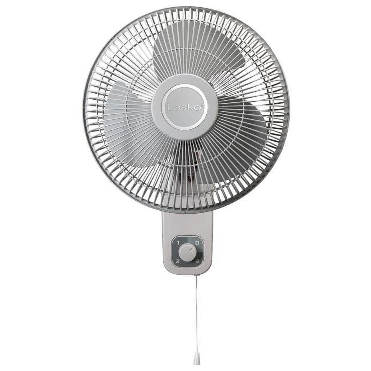 Lasko 12" Oscillating Wall Mounted Fan