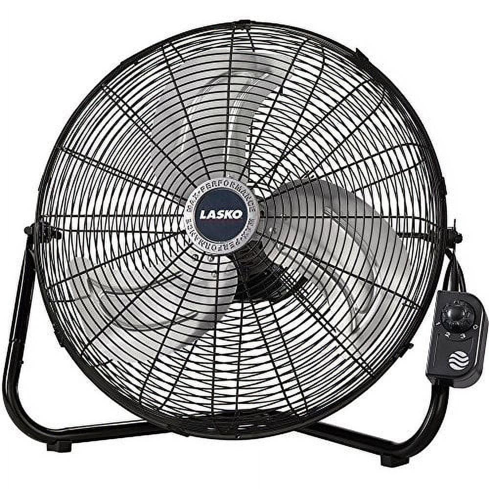 Lasko QuickMount 20" 3-Speed Max Performance High Velocity Wall Mounted Floor Fan, 2264QM