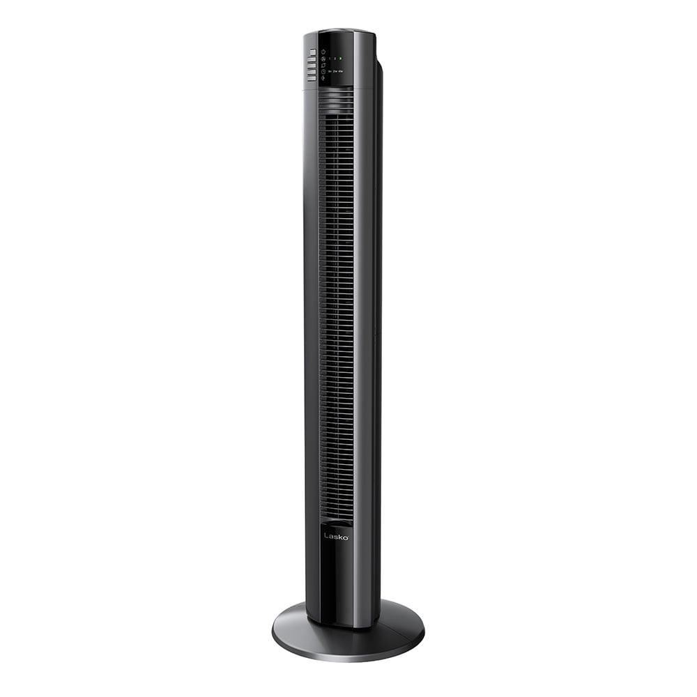 Open Box Lasko 48 Inch 3 Speed Oscillating Tower Fan w/ Nighttime Setting