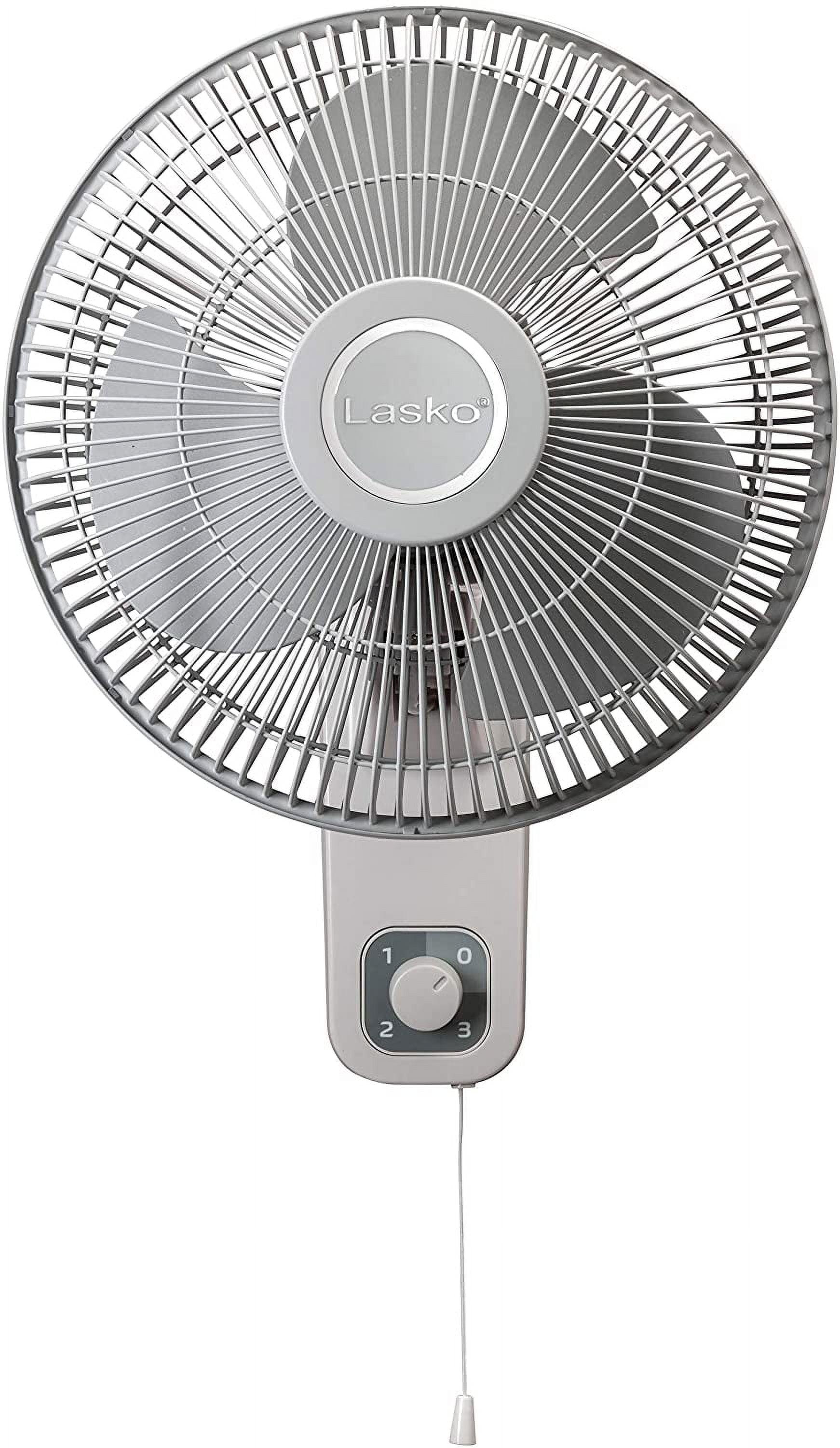 Lasko 12" Oscillating Wall Mounted Fan