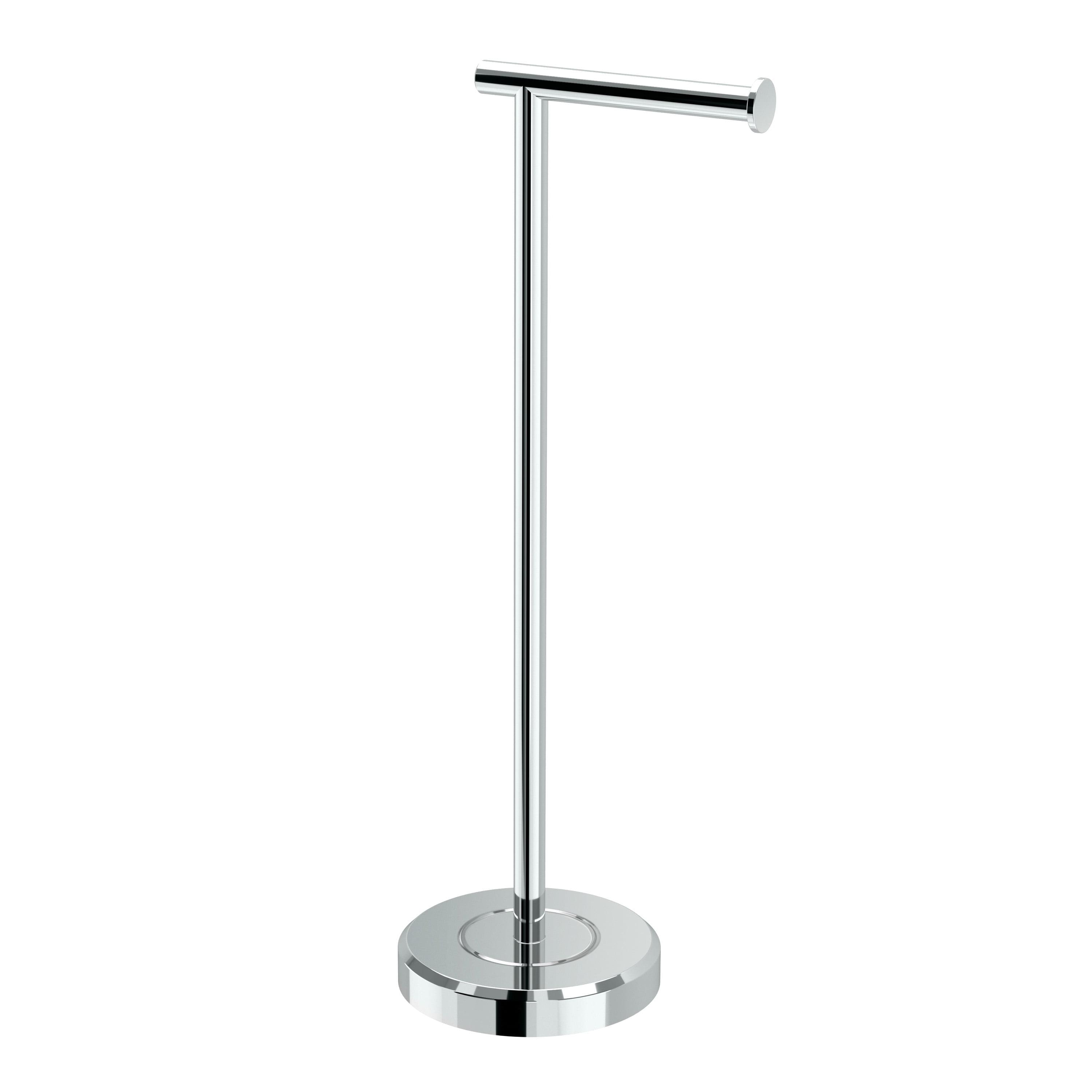 Latitude II Freestanding 22.25"H Toilet Paper Holder with Weighted Base