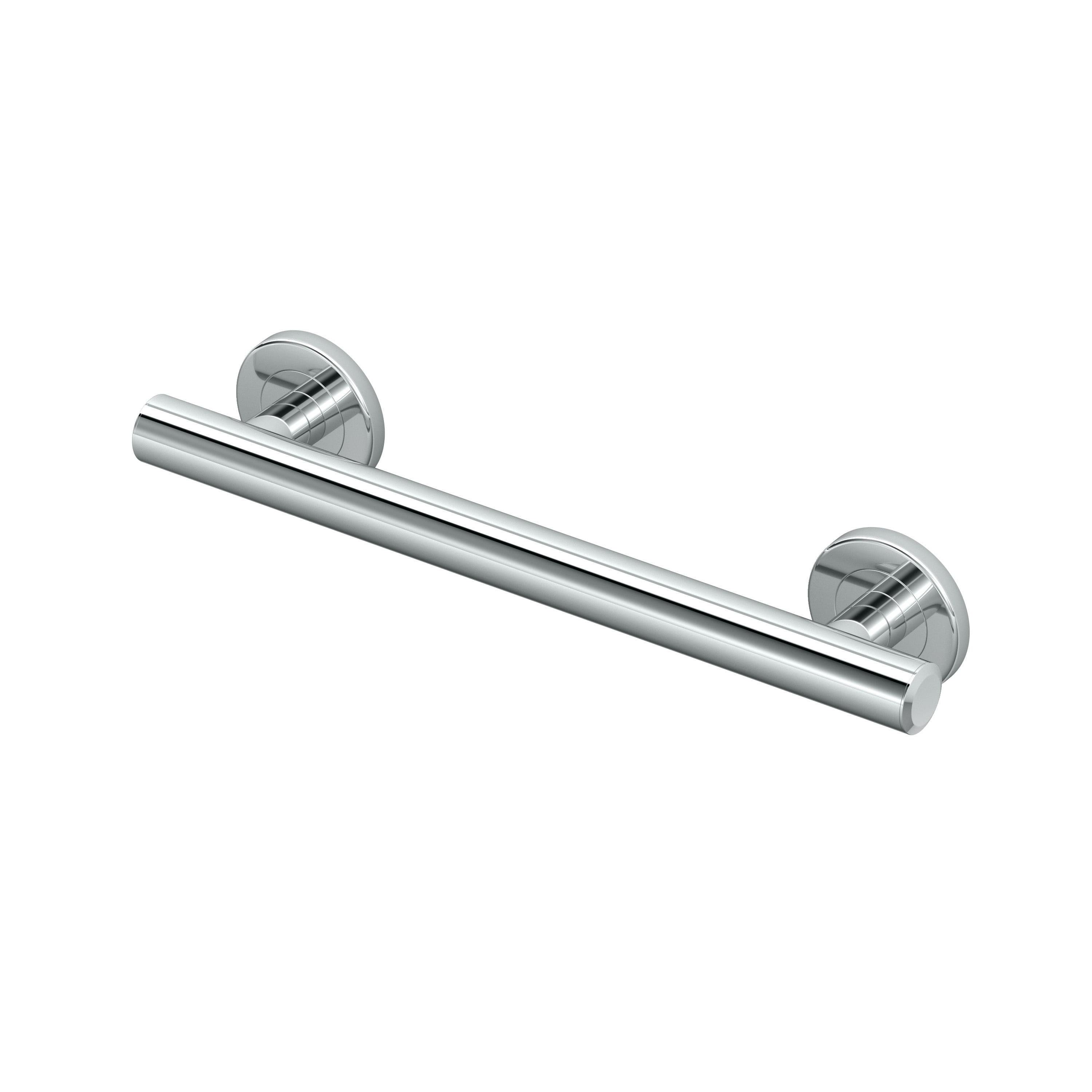 Latitude II Stainless Steel Wall Mount Grab Bar | ADA Compliant Safety Bar For Bathroom