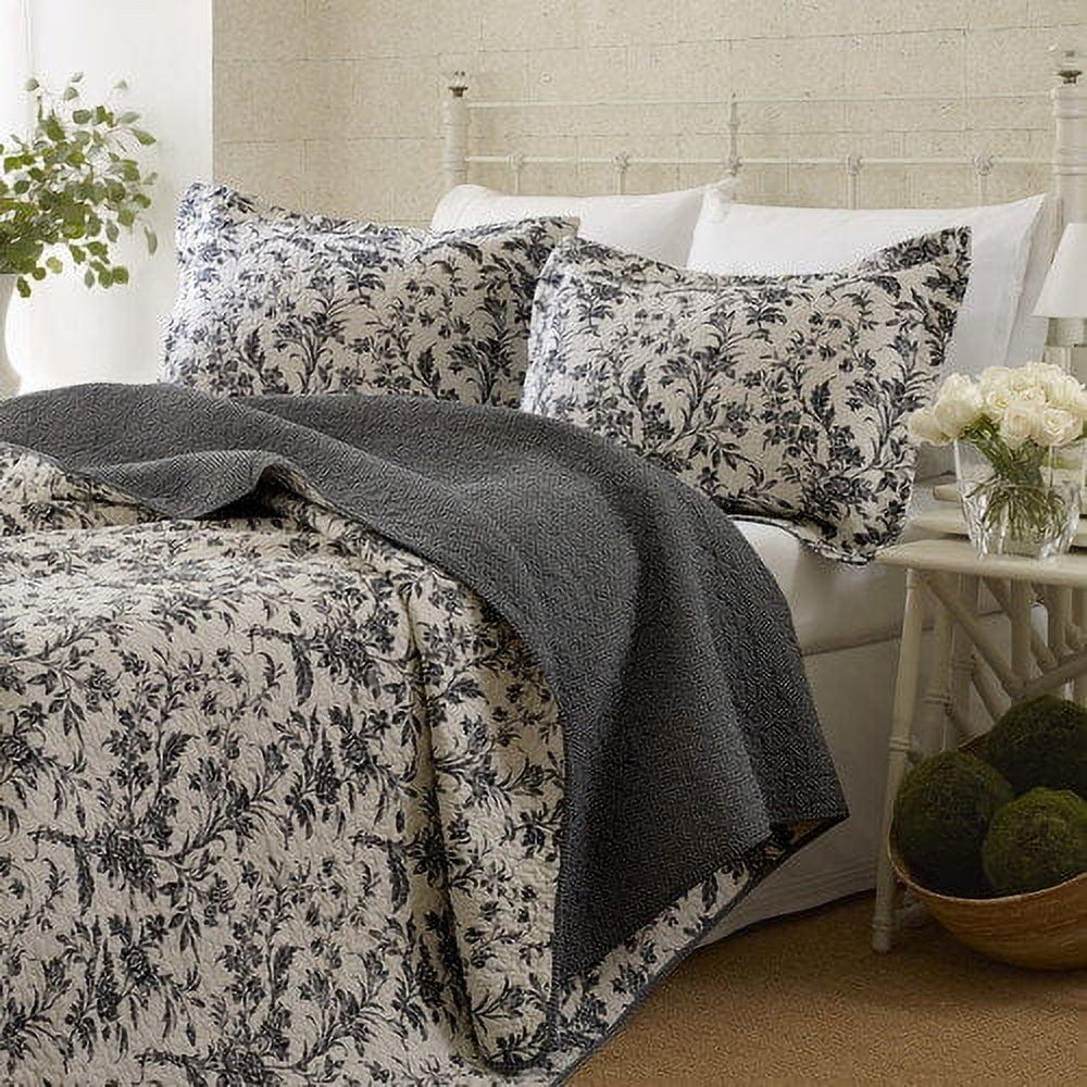 Laura Ashley Amberley Reversible Cotton Quilt Set