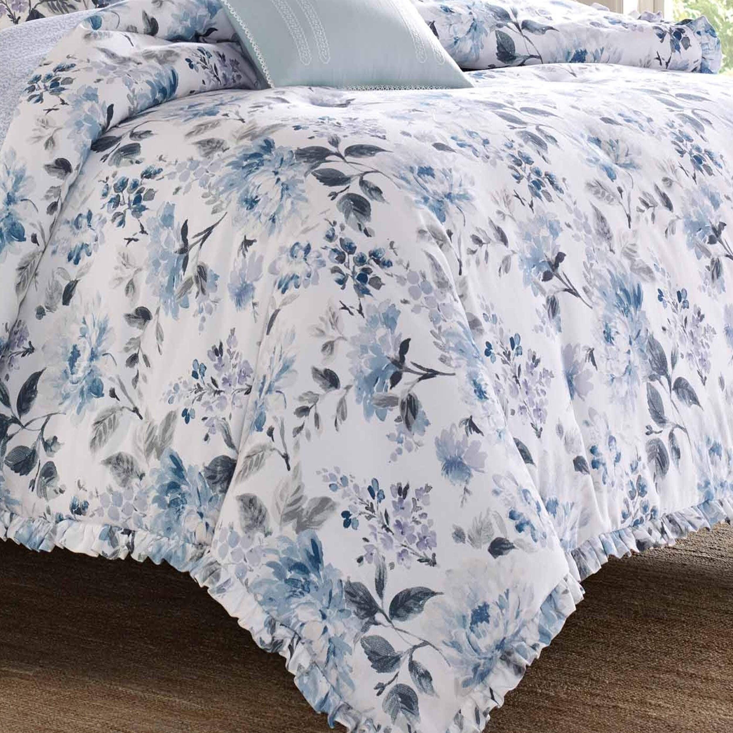 Laura Ashley Chloe Duvet Cover Set Blue