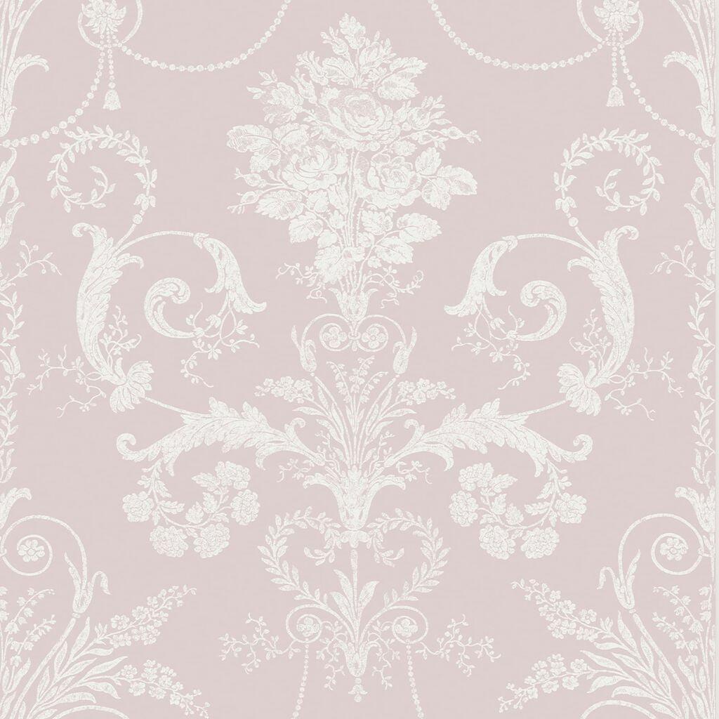 Laura Ashley Eglantine Silhouette Blush Wallpaper