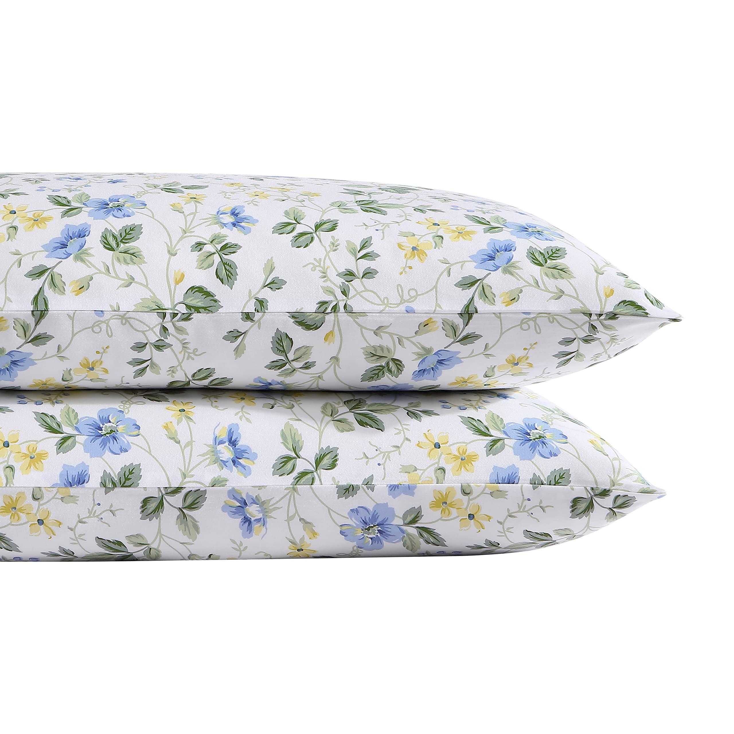 Laura Ashley Printed Cotton Sateen Pillowcase Set