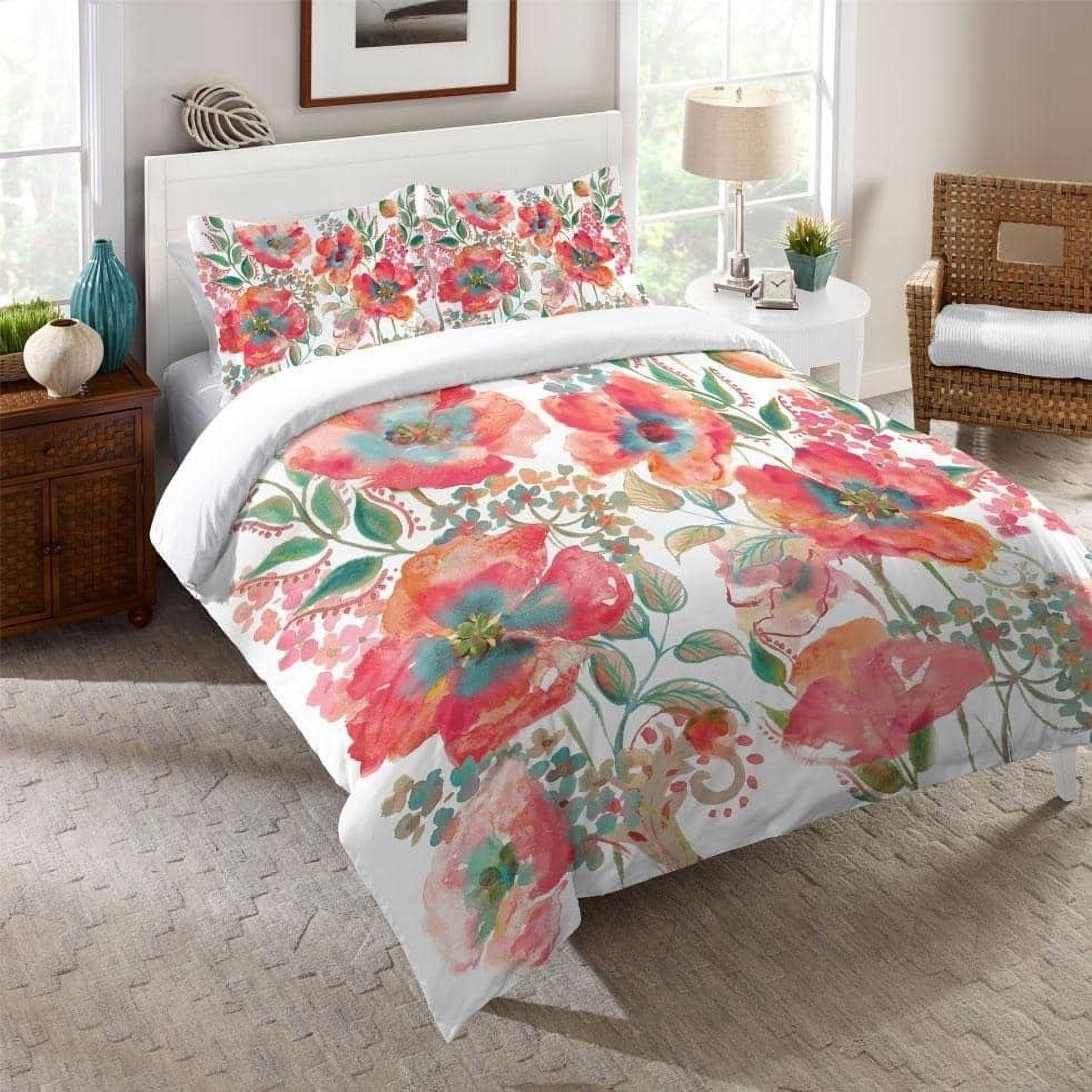Laural Home  Boho Florals Standard Pillow Sham