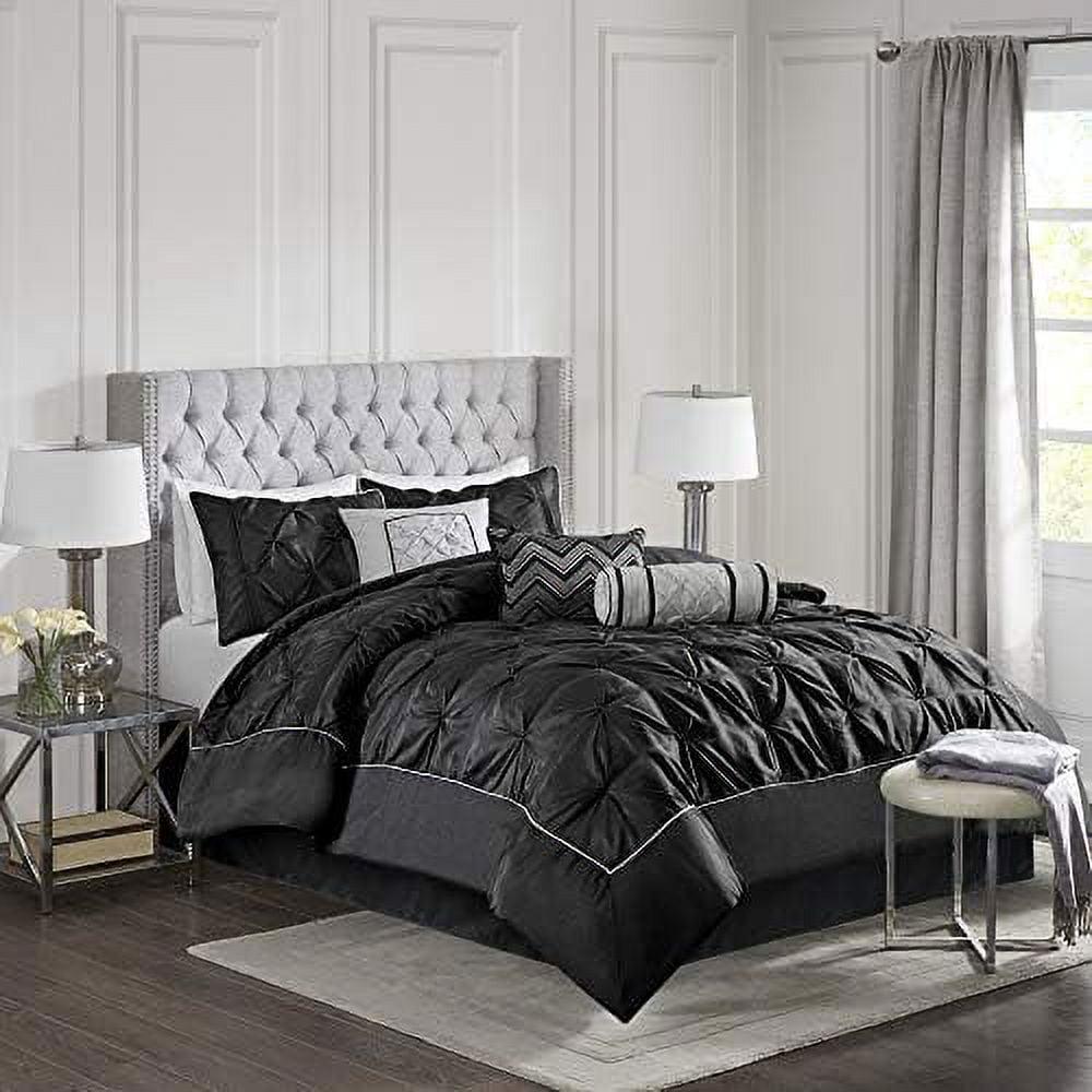 Madison Park Laurel 7 Piece Tufted Comforter Set