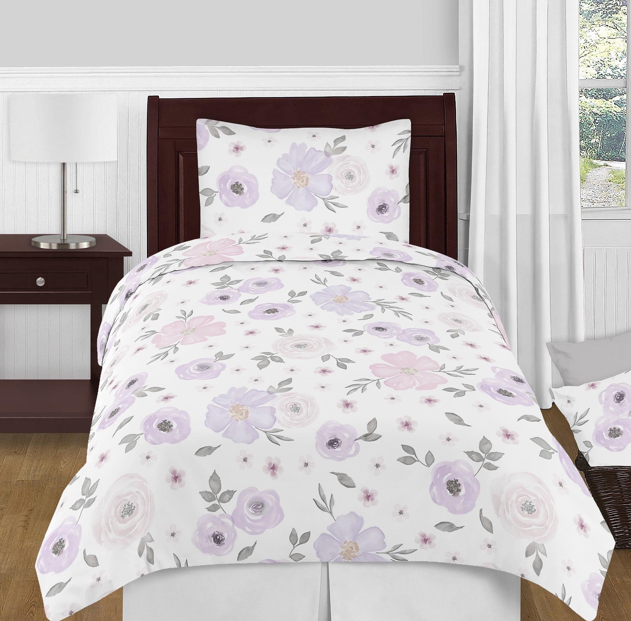 Watercolor Microfiber Comforter Set